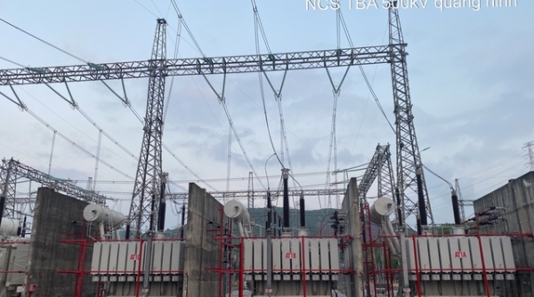 Hoàn thành nâng công suất trạm biến áp 500kV Quảng Ninh