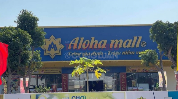 Siêu thị Aloha Mall cam kết khắc phục thiếu sót về nguồn gốc xuất xứ hàng hoá