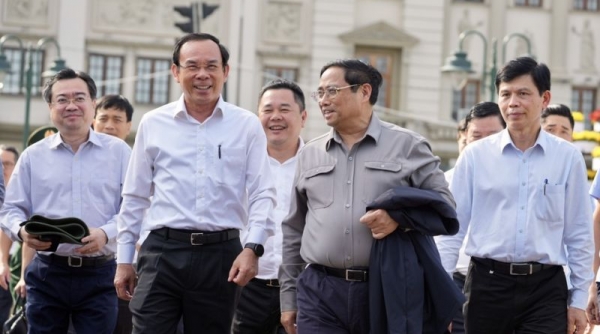 Thủ tướng kiểm tra tiến độ triển khai vành đai 3 TP. Hồ Chí Minh