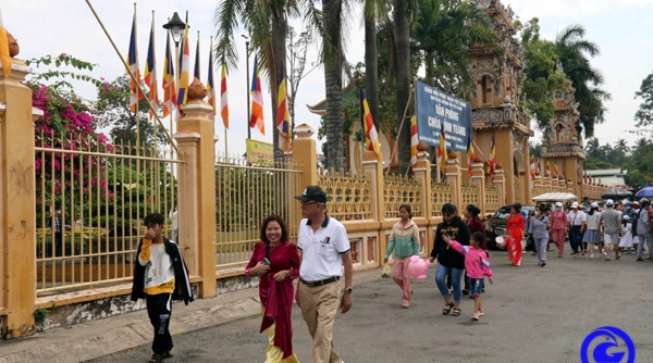 Tiền Giang đón hơn 38.000 lượt khách du lịch dịp Tết Nguyên đán Quý Mão