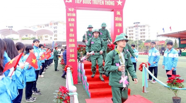 Lễ giao nhận quân năm 2023 tại thành phố Hải Phòng
