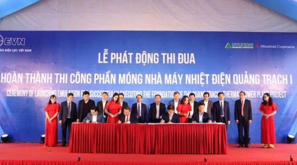 Phát động thi đua xây dựng Nhà máy nhiệt điện Quảng Trạch I
