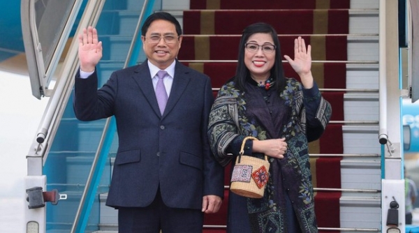 Thủ tướng Phạm Minh Chính cùng Phu nhân lên đường thăm chính thức Singapore và Brunei