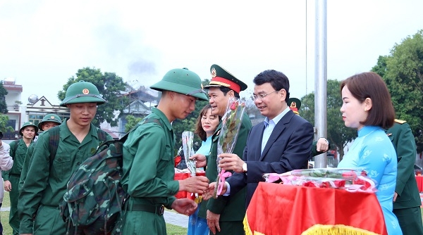 Lào Cai hoàn thành chỉ tiêu tuyển chọn và gọi công dân nhập ngũ năm 2023
