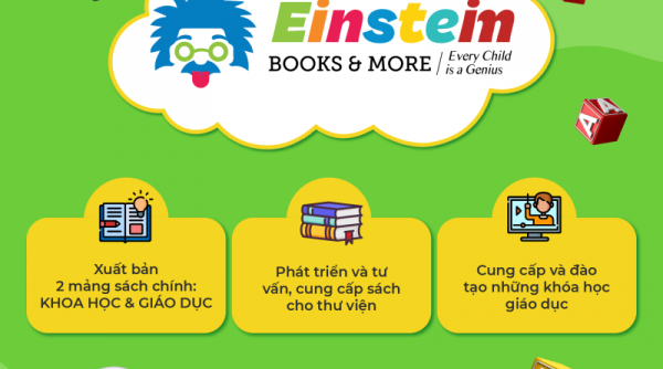 Ra mắt thương hiệu về sách Einstein Books and More
