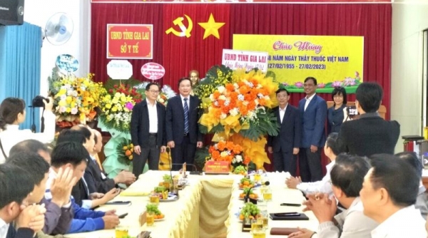 UBND Gia Lai chúc mừng Sở Y tế nhân Ngày Thầy thuốc Việt Nam