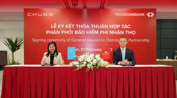 Chubb và Techcombank công bố hợp tác và ra mắt sản phẩm Techcare Me cho người tiêu dùng Việt Nam