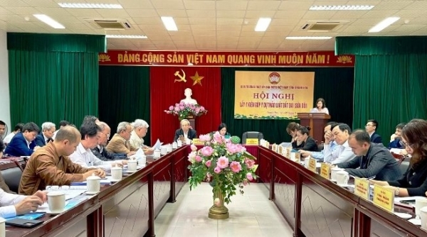 Ủy ban MTTQ tỉnh Thanh Hoá lấy ý kiến góp ý Dự thảo Luật Đất đai (sửa đổi)