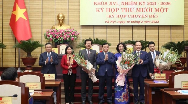 Bà Vũ Thu Hà giữ chức Phó Chủ tịch UBND TP Hà Nội