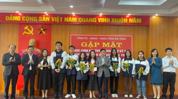 Hà Tĩnh xếp thứ 2 cả nước về số học sinh đoạt giải nhất kỳ thi học sinh giỏi quốc gia