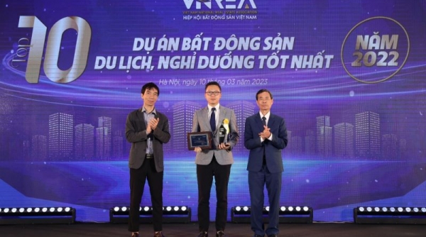 Best Western Premier Sonasea Phu Quoc nhận giải Top 10 dự án bất động sản du lịch, nghỉ dưỡng tốt nhất năm 2022