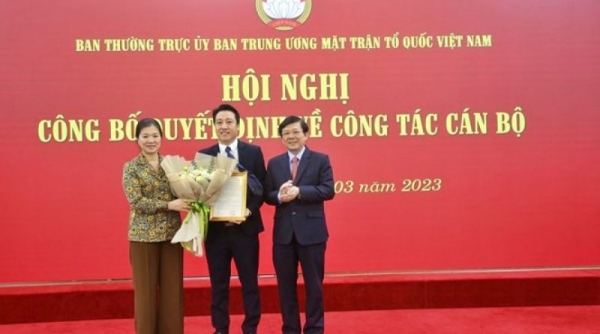 Ông Nguyễn Văn Dũng được bổ nhiệm làm Phó Tổng Biên tập Tạp chí Mặt trận