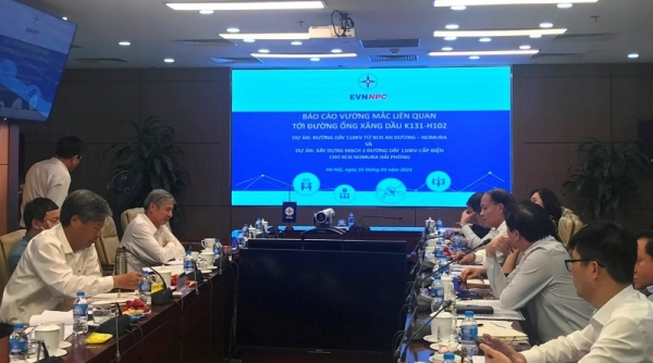 Phối hợp giải quyết công tác hành lang an toàn các dự án đường dây 110kV với đường ống xăng dầu tại An Dương, Hải Phòng