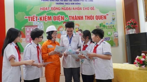 PC Quảng Ninh tích cực hưởng ứng chiến dịch Giờ Trái đất năm 2023 bằng nhiều hoạt động thiết thực