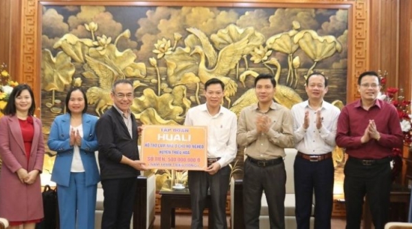 Tập đoàn HuaLi hỗ trợ xây nhà ở cho hộ nghèo tại Thanh Hoá