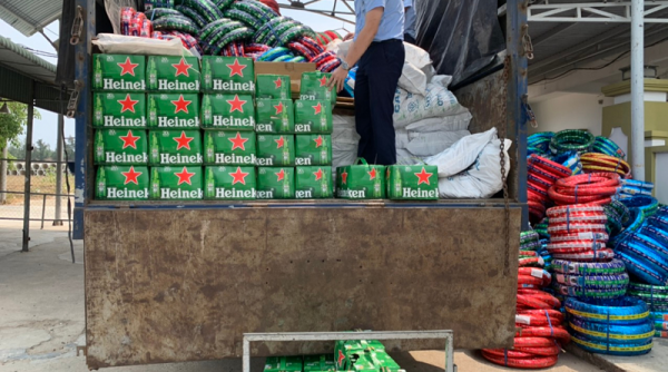 Phú Yên: Lực lượng chức năng tạm giữ gần 1.900 chai bia hiệu Heniken không rõ nguồn gốc xuất xứ