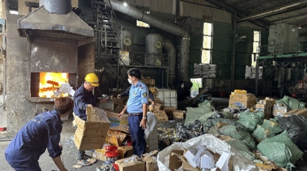 Phú Yên: Tổ chức tiêu hủy 160 mặt hàng vi phạm trị giá gần 1,2 tỷ đồng
