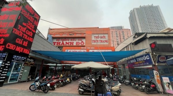 Siêu thị Thành Đô tại Hà Nội: Bày bán hàng hoá không tem nhãn phụ, không rõ xuất xứ
