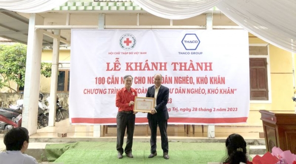 THACO trao tặng 200 căn nhà cho ngư dân nghèo, khó khăn tại Quảng Trị, Thừa Thiên Huế