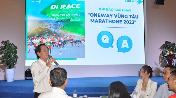 Hơn 5.000 vận động viên sẽ tham gia Giải chạy OneWay Vũng Tàu Marathon 2023
