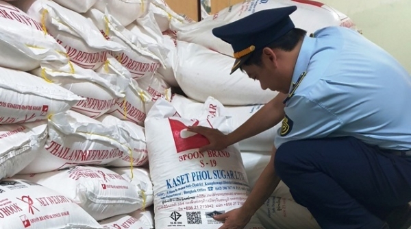 Nghệ An: Phát hiện, thu giữ 4,5 tấn đường cát nhập lậu