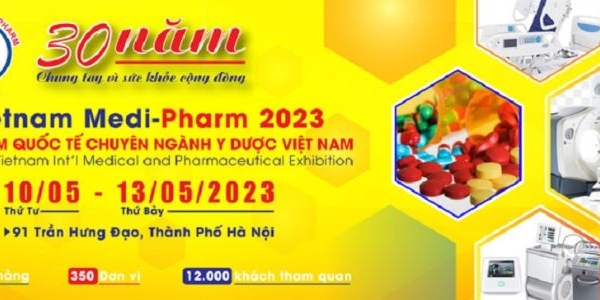 Triển lãm Quốc tế chuyên ngành Y dược Việt Nam năm 2023 diễn ra vào tháng 5