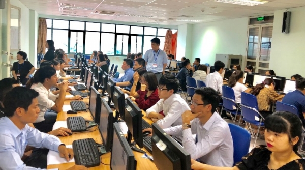 Tổ chức 3 đợt thi thử kiểm định chất lượng đầu vào công chức ở Bắc, Trung, Nam