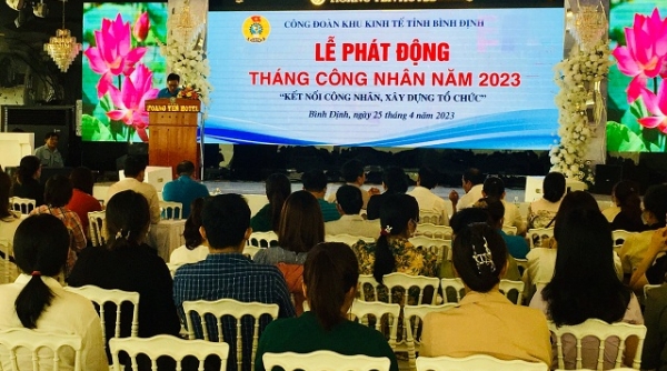 Bình Định: Phát động Tháng Công nhân năm 2023