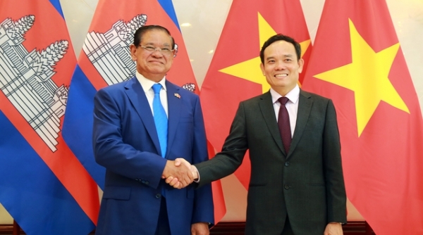 Việt Nam, Campuchia nhất trí thúc đẩy kết nối cửa khẩu với các trung tâm kinh tế lớn