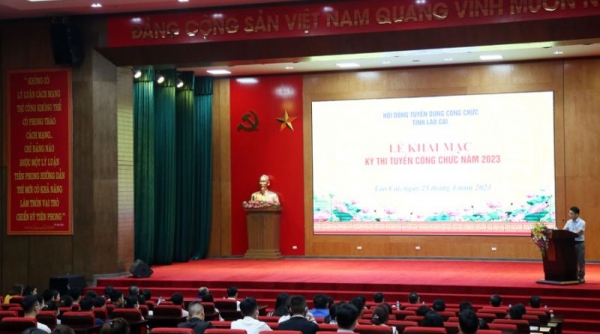 Khai mạc kỳ thi tuyển công chức tỉnh Lào Cai năm 2023