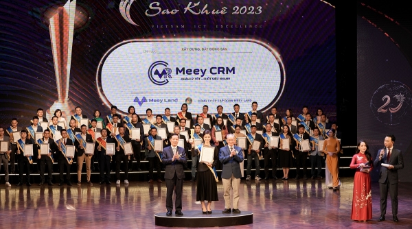 Thắng giải Sao Khuê 2023, Meey CRM công bố chiến lược phát triển đặc biệt
