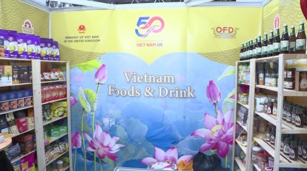 Doanh nghiệp Việt Nam trưng bày sản phẩm tại hội chợ Food and Drink Expo 2023