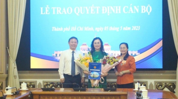 Bà Lê Thụy Mỵ Châu giữ chức Phó giám đốc Sở Giáo dục – Đào tạo TP. Hồ Chí Minh