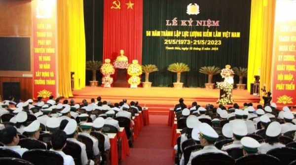 Kỷ niệm 50 năm thành lập lực lượng kiểm lâm Thanh Hóa