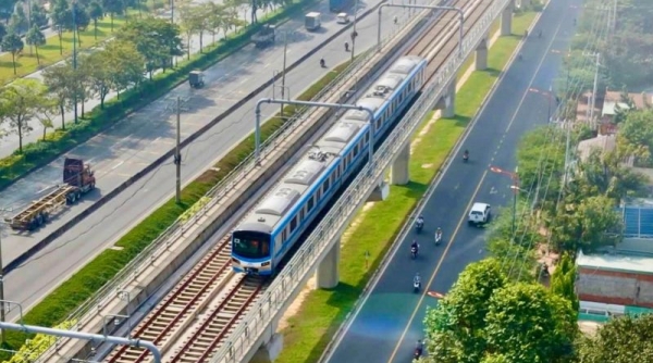 TP. HCM: Đề xuất giá vé tàu metro Bến Thành - Suối Tiên từ 9.000 – 24.000 đồng/lượt