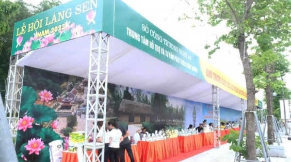Tuần lễ OCOP và các sản phẩm tinh hoa hàng Việt Nam 2023 tại Nghệ An