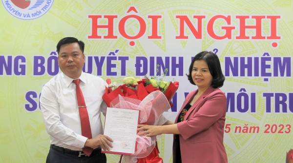 Bắc Ninh bổ nhiệm tân Giám đốc Sở Tài nguyên và Môi trường