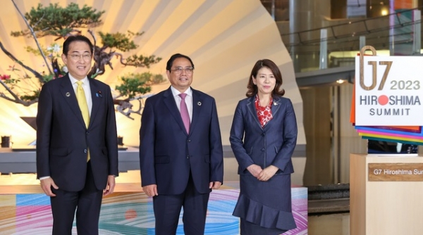 Thủ tướng Phạm Minh Chính tham dự Hội nghị Thượng đỉnh G7 mở rộng