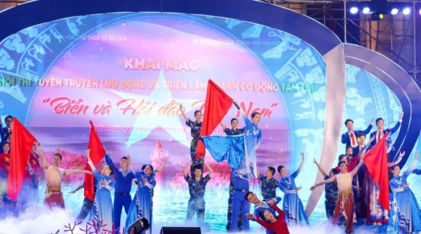 Hải Phòng: Khai mạc Hội thi tuyên truyền lưu động về “Biển và Hải đảo Việt Nam”
