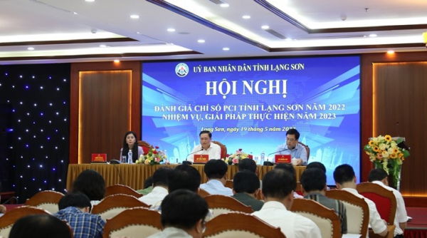 Lạng Sơn tổ chức hội nghị đánh giá chỉ số năng lực cạnh tranh cấp tỉnh (PCI) năm 2022