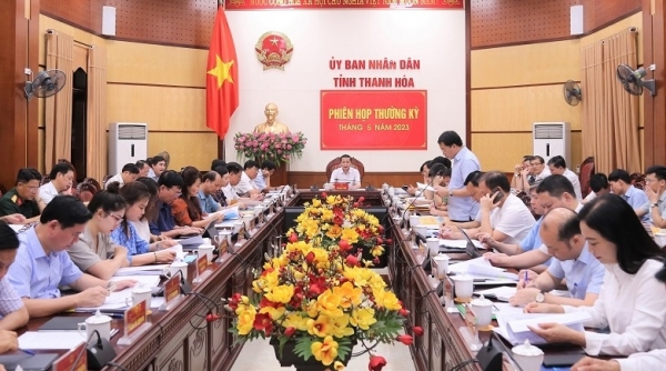 UBND tỉnh Thanh Hóa họp phiên thường kỳ tháng 5/2023
