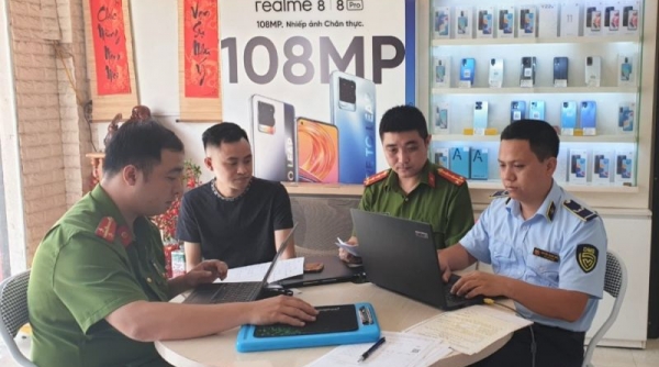 Thái Nguyên: Phát hiện số lượng lớn điện thoại di động đã qua sử dụng nhập lậu