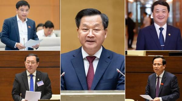 Quốc hội chất vấn Phó thủ tướng Lê Minh Khái cùng 4 Tư lệnh ngành