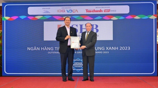 SHB được vinh danh 2 giải thưởng quan trọng tại Lễ trao giải Ngân hàng Việt Nam tiêu biểu 2022
