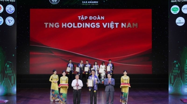 TNG Holdings Vietnam được vinh danh tại sự kiện Top Công nghiệp 4.0 Việt Nam