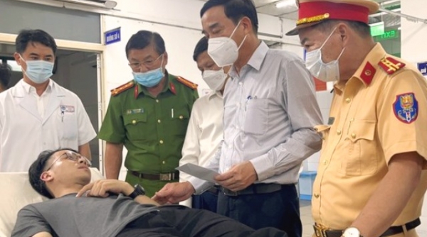 Lãnh đạo TP. Đà Nẵng thăm hỏi nạn nhân vụ tai nạn trên cao tốc La Sơn - Túy Loan