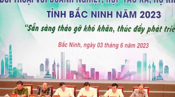Bắc Ninh: Khai mạc Hội nghị đối thoại doanh nghiệp, hợp tác xã năm 2023
