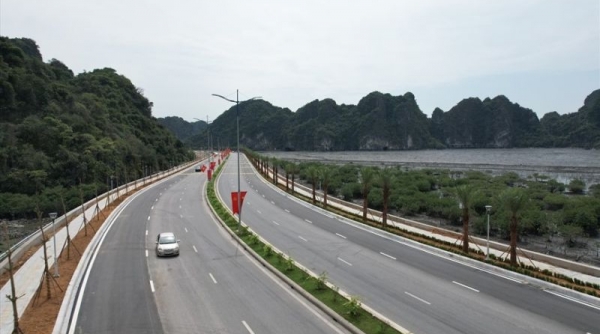 Quảng Ninh: Đường ven biển Hạ Long - Cẩm Phả được nâng tốc độ từ 60 lên 80km/h