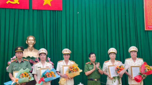 Công an TP. Hồ Chí Minh điều động, bổ nhiệm lãnh đạo nhiều đơn vị