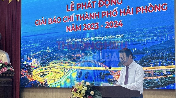 Hải Phòng phát động Giải Báo chí thành phố Hải Phòng năm 2023-2024